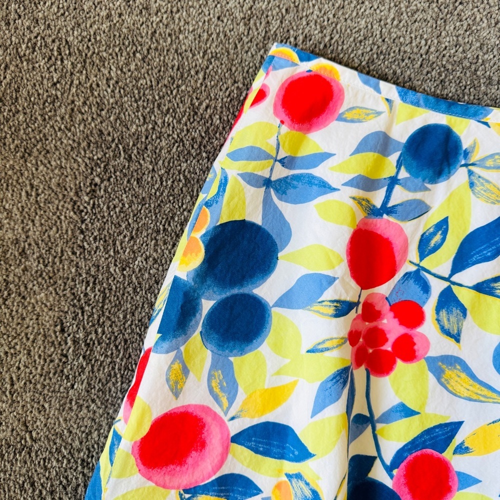 Talbots | Floral & Citrus A-Line Skirt - Picture 3 of 6